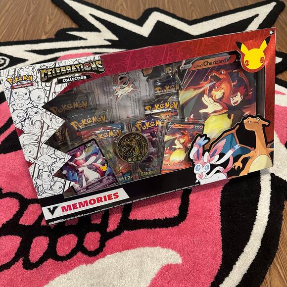 Pokémon TCG V Memories Collection Box – Celebrations (25th Anniversary) - Picture 1 of 6
